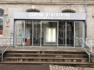 Exterior view of the Centre d'Histoire de la Résistance et de la Déportation museum in Lyon