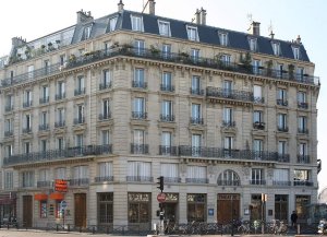 Exterior view of Théâtre des Bouffes du Nord located at Boulevard de la Chapelle in Paris