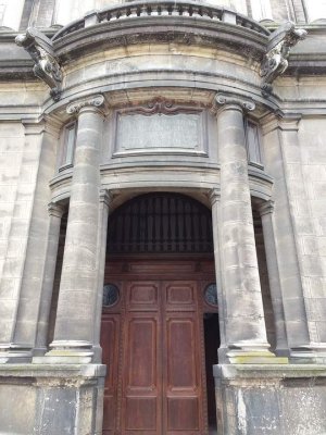 Entrance gate of the Church of Saint-Bruno des Chartreux