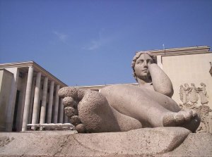 Exterior view of the Musée d'Art Moderne de la Ville de Paris building