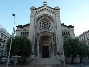 Exterior view of Saint-Pierre d'Arène Church in Nice