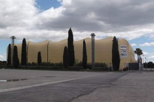 Exterior view of Zénith Sud music venue in Montpellier Grammont