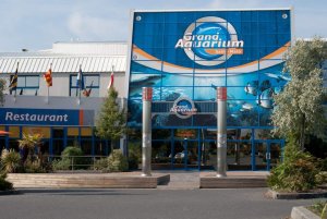Entrance of the Great Aquarium in Saint-Malo