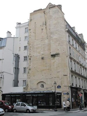Ruins of Saint-Paul church at the site of former royal Hôtel Saint-Pol in Paris