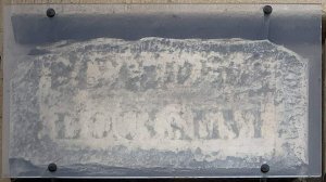 Plaque showing the name Place Louis XVI in Paris