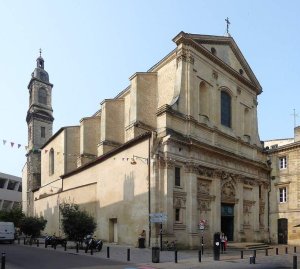 Exterior view of Église Saint-Paul-Saint-François-Xavier church in Bordeaux
