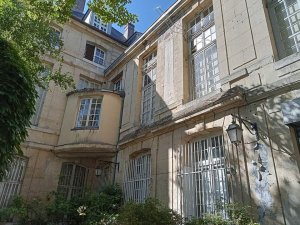 Facade of the Flaubert Museum and Medical History building
