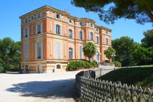 Château Pastré located in the southern district of Marseille with surrounding greenery