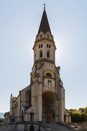 West facade of the Basilica of the Visitation in Annecy, France
