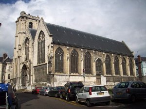 Saint-Godard church near Le Secq des Tournelles and Beaux-Arts museums in Rouen