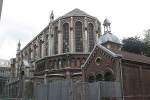 Exterior view of the Chapel of the former Saint-Joseph Institution, also known as Jesuit School, in Lille