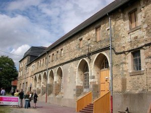 Exterior view of the former Jacobins convent building in Rennes