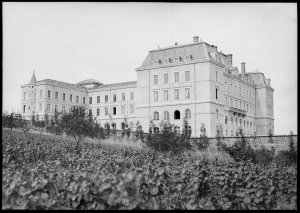 Historic building of College Saint-Rambert, now Lycée Jean Perrin in Lyon