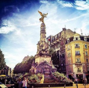 Statue located in the central square of Place Drouet-d’Erlon