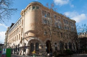 Facade of the École Duperré building in Paris