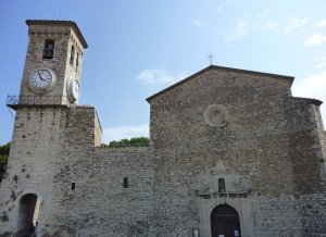 Notre-Dame-de-l'Espérance church in Le Suquet district of Cannes