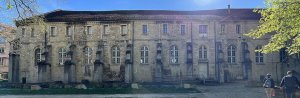 Exterior view of Abbaye Saint-Bénigne near the Archaeological Museum in Dijon