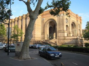 Saint Aubin Church located on Rue Riquet in Toulouse, France