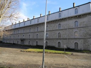 Military barracks building of the former Fort de la Vitriolerie in Lyon
