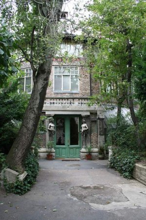 Entrance gate of La Ruche art studio in Paris 15th district