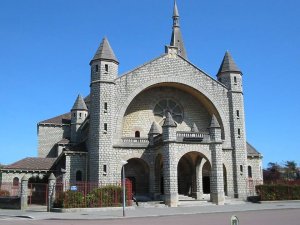 Exterior view of the Sacré-Cœur church in Dijon showing its architectural facade