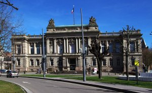 neoclassical palace of the Alsace-Lorraine Diet in Strasbourg at 7 place de la République