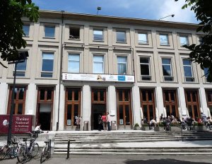 Exterior view of the Drama School of Strasbourg building