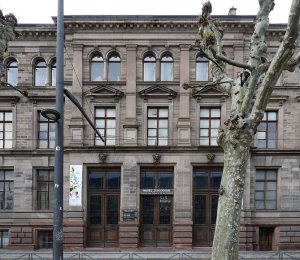 Exterior view of the Zoological Museum building in Strasbourg