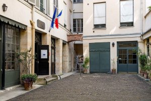 Exterior facade of Eugène-Delacroix National Museum in Paris