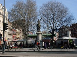 Statue of Joan of Arc by Antonin Mercié in Place Jeanne d'Arc
