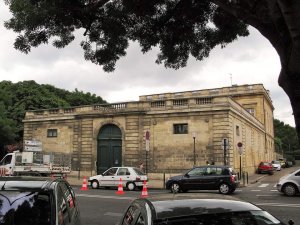 Facade of the historic Hôtel de Basquiat in Bordeaux