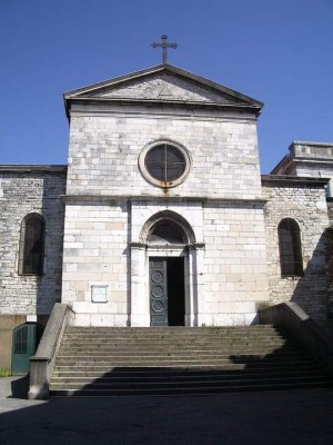 Exterior view of Saint Irenaeus Church in Lyon