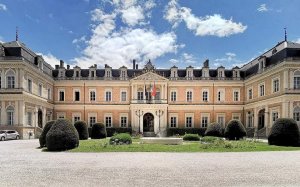 North facade of Palais Niel overlooking the courtyard in Toulouse