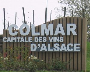 Street view of Colmar showcasing Alsace wine heritage