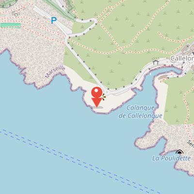 Map showing the location of Téléscaphe in Marseille